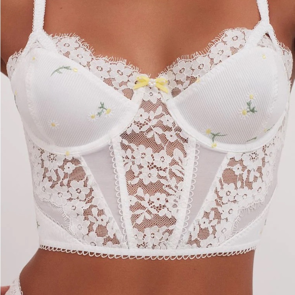 FOR LOVE & LEMONS Lia Daisy Bustier